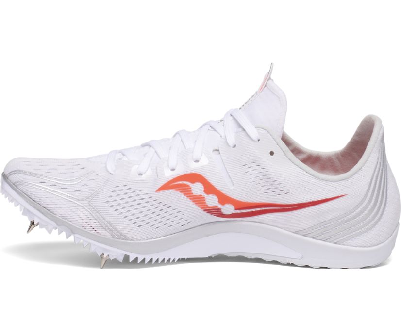 Dámské Běžecké Boty Saucony Endorphin 3 Bílé Červené | 7831-ZUKRE