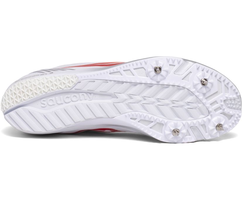 Dámské Běžecké Boty Saucony Endorphin 3 Bílé Červené | 7831-ZUKRE