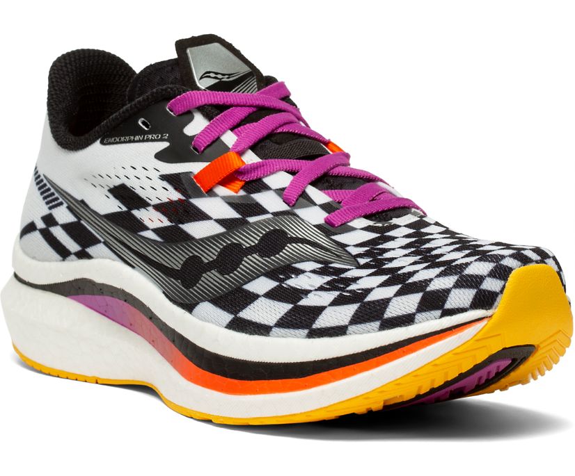 Dámské Běžecké Boty Saucony Endorphin Pro 2 Světle Šedé Černé | 9150-MNRZO