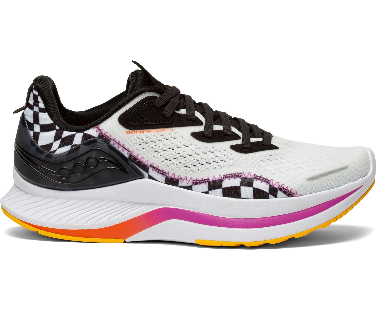 Dámské Běžecké Boty Saucony Endorphin Shift 2 Bílé Černé | 4863-COEIZ