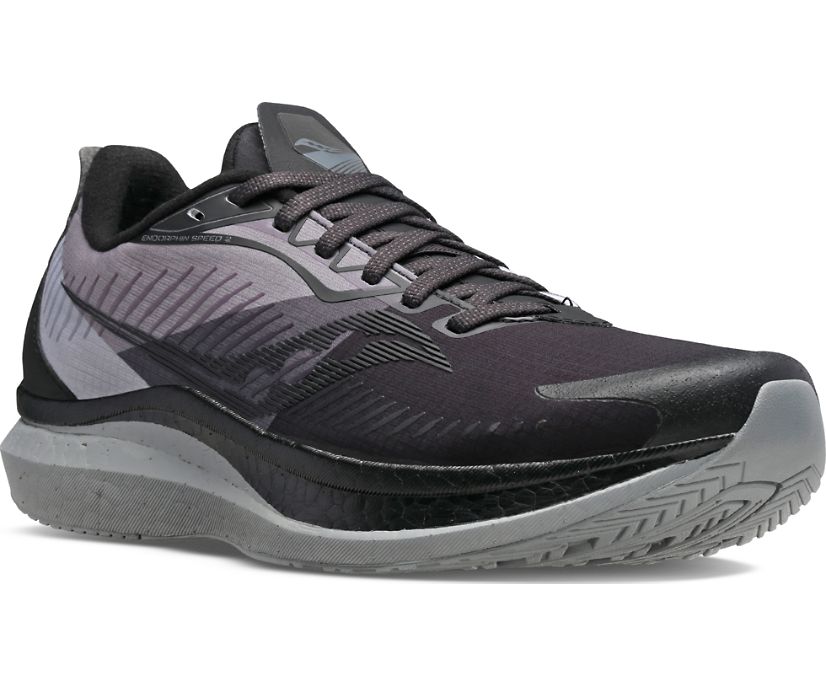 Dámské Běžecké Boty Saucony Endorphin Speed 2 Runshield Černé Šedé | 6759-BKPYD