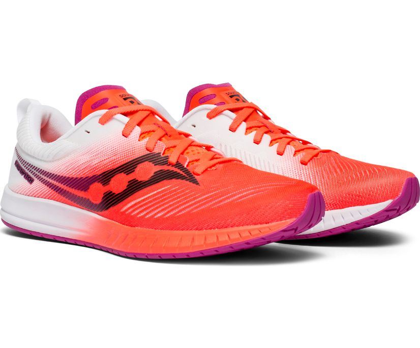 Dámské Běžecké Boty Saucony Fastwitch 9 Červené Bílé | 9570-HWOUR