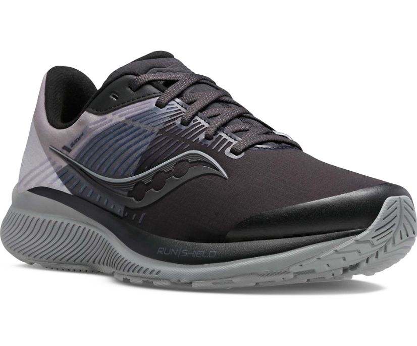 Dámské Běžecké Boty Saucony Guide 14 Runshield Černé Šedé | 0156-MHTNV