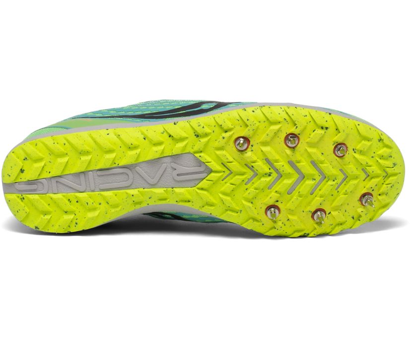 Dámské Běžecké Boty Saucony Havok Xc 3 Byty Zelene Hnědé | 6214-GPDLV