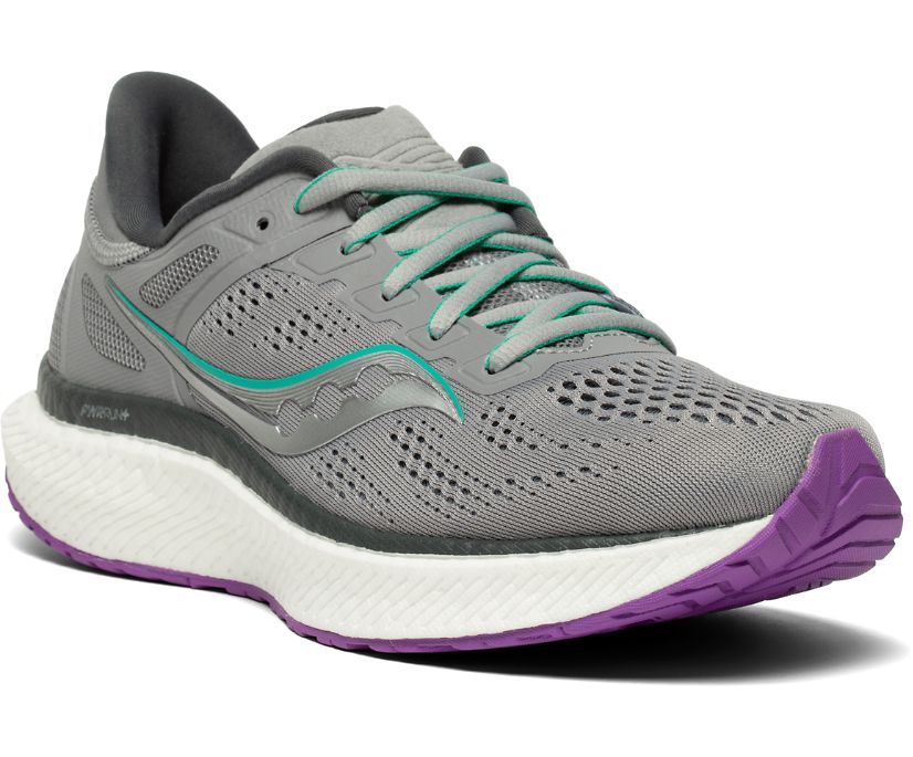 Dámské Běžecké Boty Saucony Hurricane 23 Šedé | 0691-PVGEC