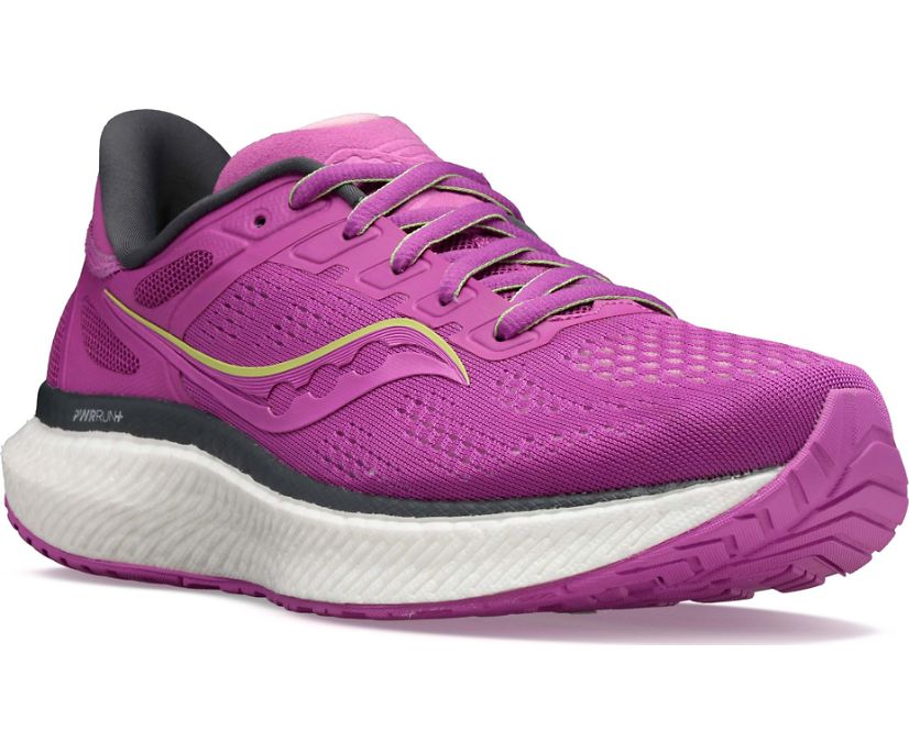 Dámské Běžecké Boty Saucony Hurricane 23 Fialové | 2687-TZOWD