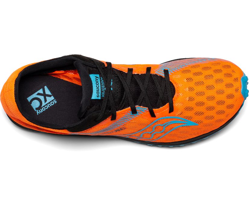 Dámské Běžecké Boty Saucony Kilkenny Xc9 Spike Oranžové Blankyt | 5198-ZLRGW