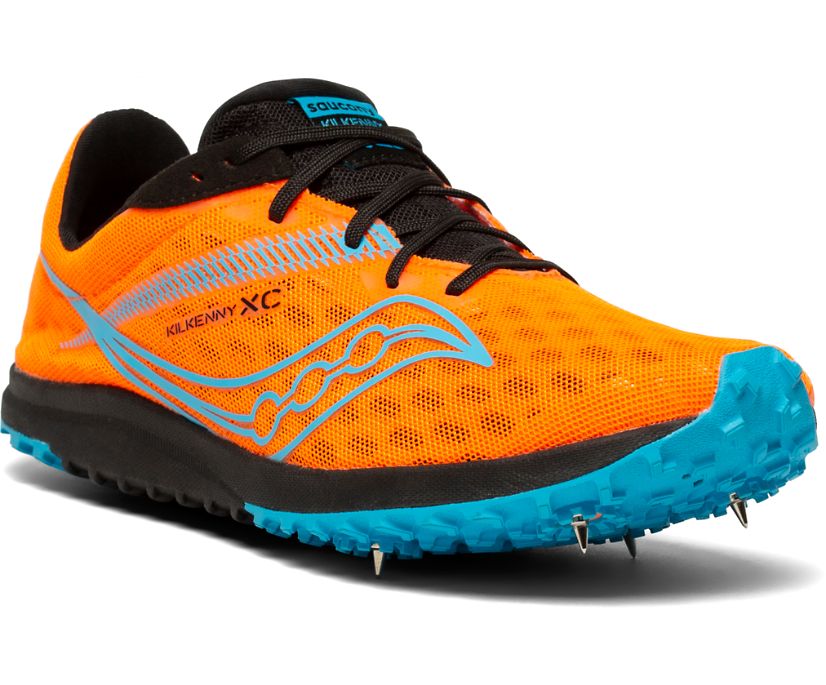 Dámské Běžecké Boty Saucony Kilkenny Xc9 Spike Oranžové Blankyt | 5198-ZLRGW