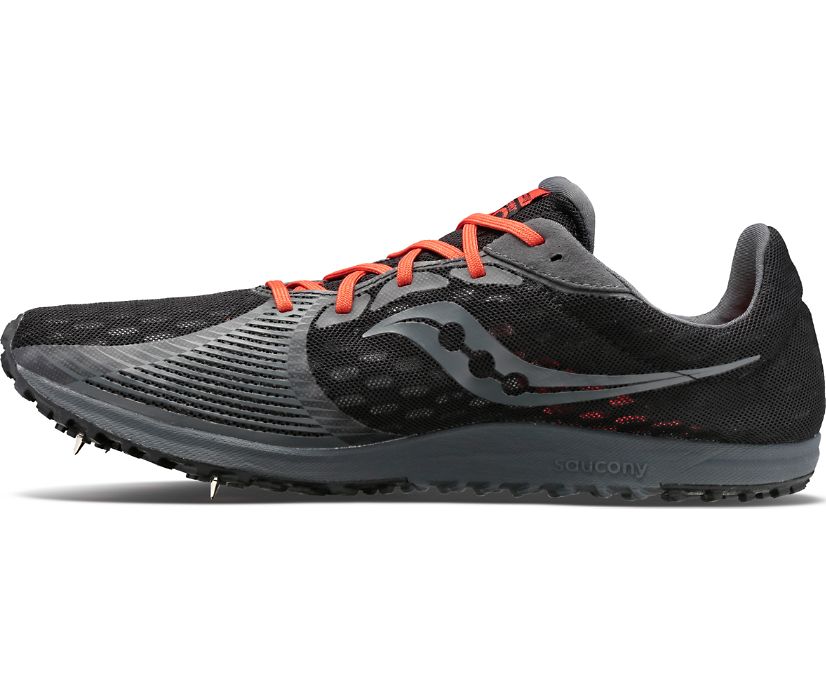 Dámské Běžecké Boty Saucony Kilkenny Xc9 Spike Černé Šedé | 9614-GLNIW