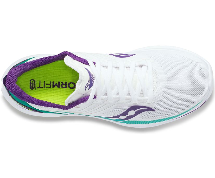 Dámské Běžecké Boty Saucony Kinvara 12 Bílé | 7428-RYXSN