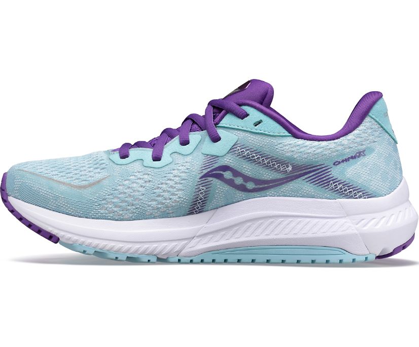 Dámské Běžecké Boty Saucony Omni 20 Tyrkysové Fialové | 5829-BENUK