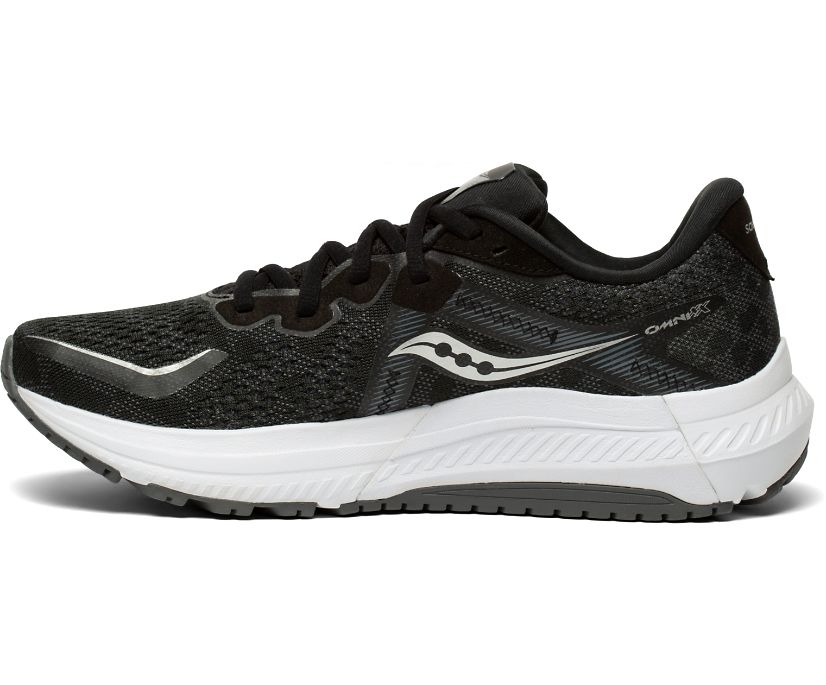 Dámské Běžecké Boty Saucony Omni 20 Černé Bílé | 1032-VPLIK