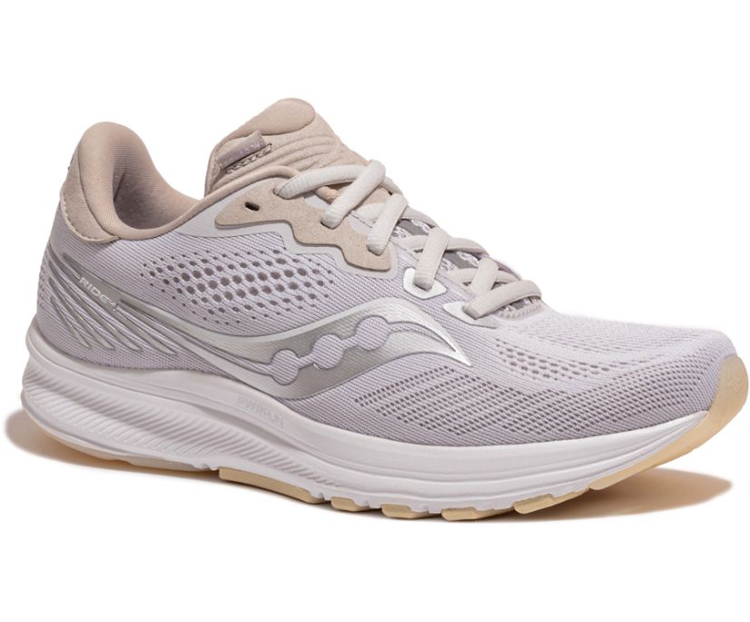 Dámské Běžecké Boty Saucony Ride 14 Béžový | 9864-REWTO