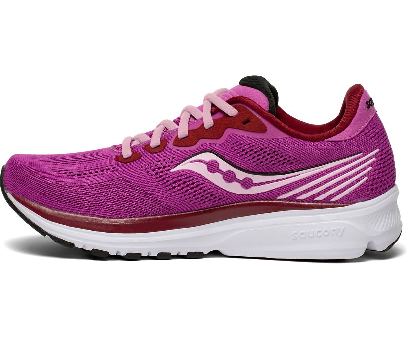 Dámské Běžecké Boty Saucony Ride 14 Fialové | 7914-YHVBJ