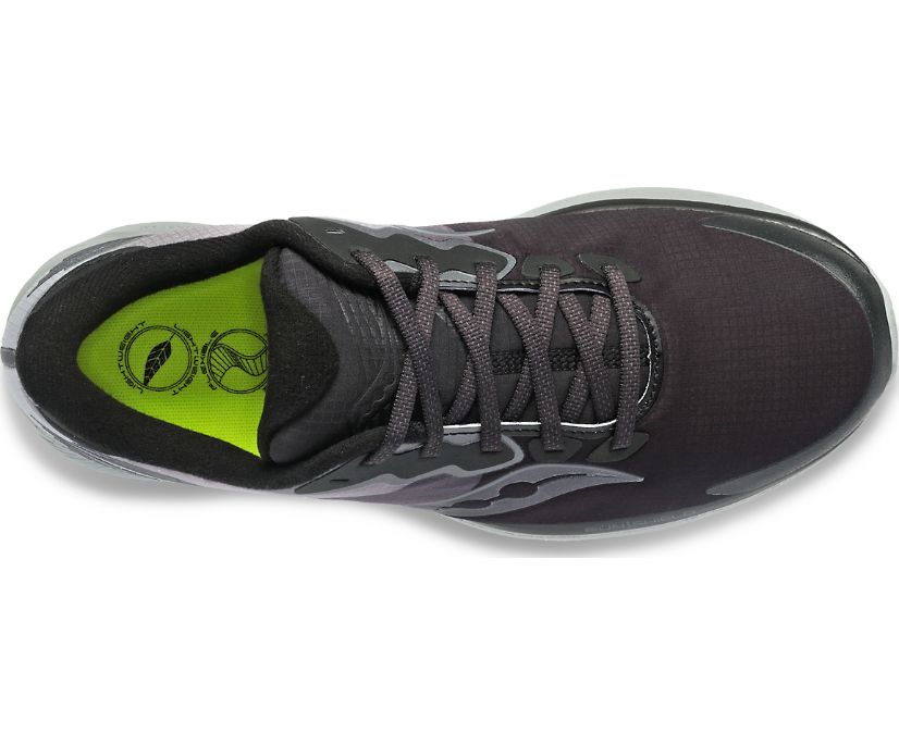 Dámské Běžecké Boty Saucony Ride 14 Runshield Černé Šedé | 3485-JHOXA