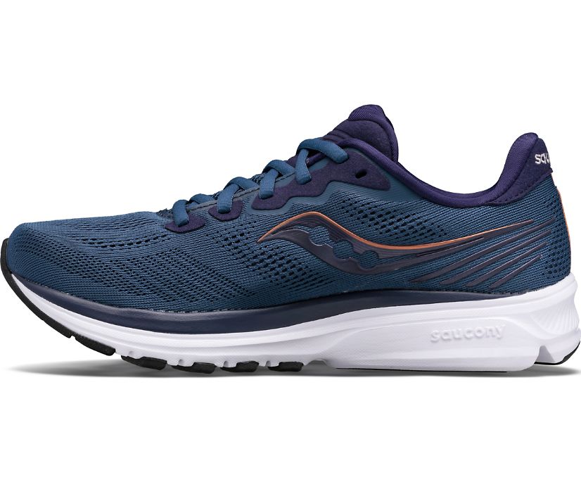 Dámské Běžecké Boty Saucony Ride 14 Tmavě Blankyt | 8315-ZVYPQ