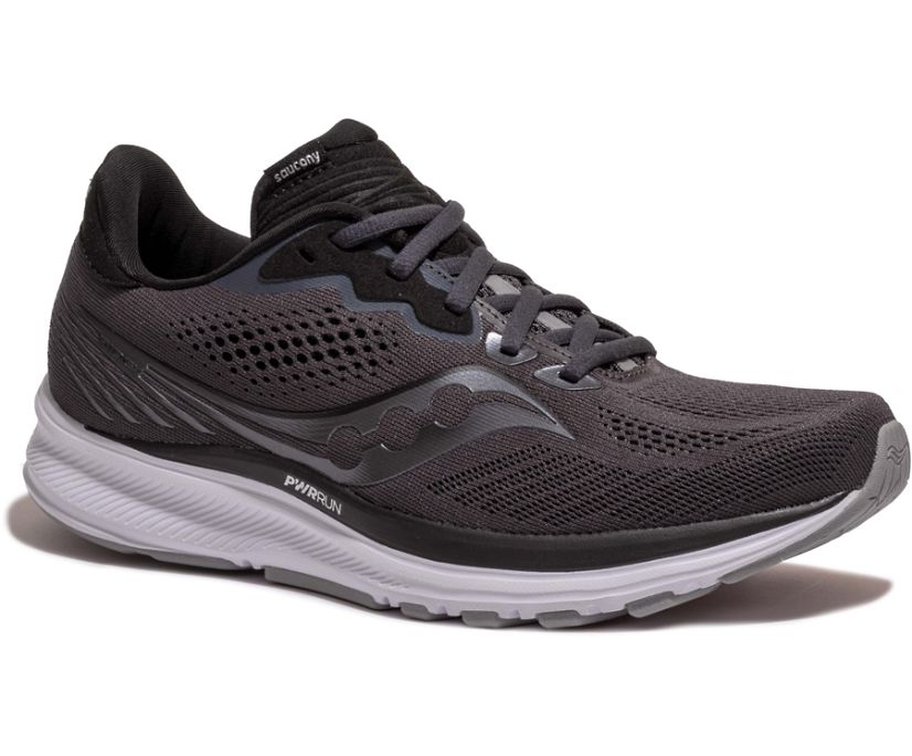 Dámské Běžecké Boty Saucony Ride 14 Šedé Černé | 7615-ABFHK