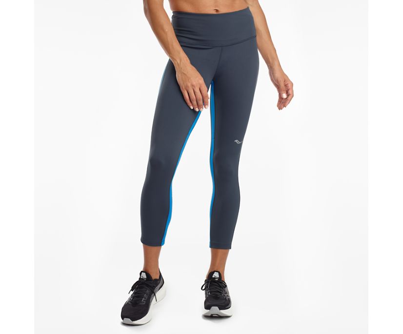 Dámské Kalhoty Saucony Fortify Crop Blankyt | 9208-KXPDQ