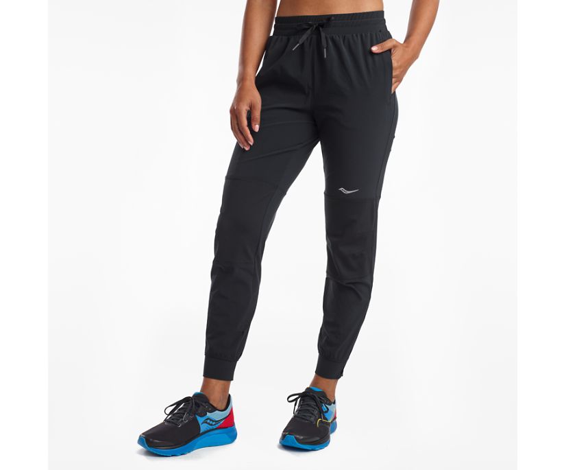 Dámské Kalhoty Saucony Summit Jogger Černé | 9483-AFYBS