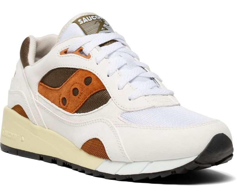 Dámské Originals Saucony Shadow 6000 Bílé Hnědožlutý | 5791-HINTO