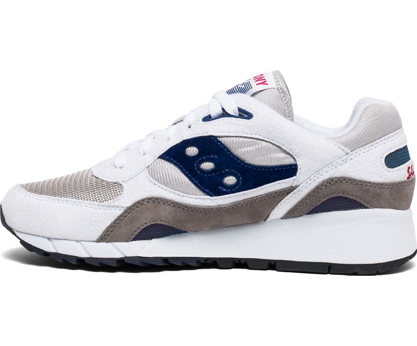 Dámské Originals Saucony Shadow 6000 Bílé Šedé Tmavě Blankyt | 6287-NOMIF