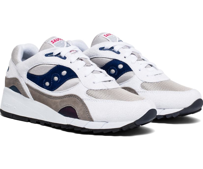 Dámské Originals Saucony Shadow 6000 Bílé Šedé Tmavě Blankyt | 6287-NOMIF