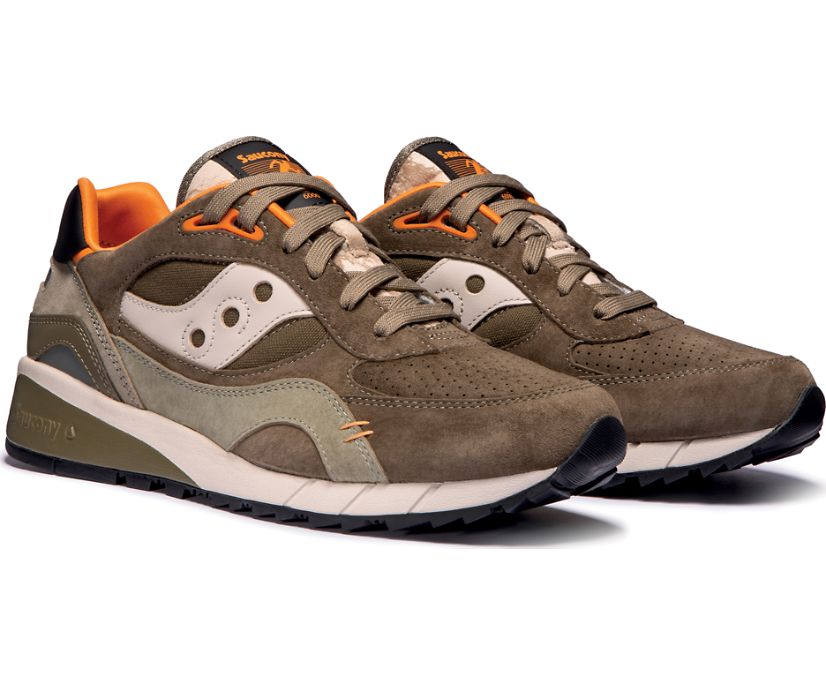 Dámské Originals Saucony Shadow 6000 Destination Unknown Olivy Zelené Oranžové | 5842-RWZTP