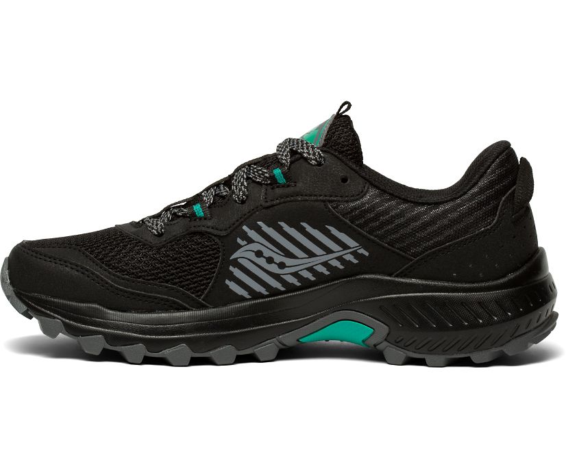 Dámské Trailové Běžecké Boty Saucony Excursion Tr15 Černé | 8603-SCZKQ