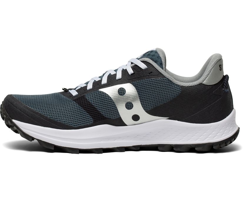 Dámské Trailové Běžecké Boty Saucony Peregrine 11 Černé Tmavě Blankyt | 0852-YKCAM