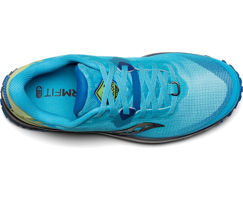 Dámské Trailové Běžecké Boty Saucony Peregrine 11 Blankyt Zelene | 2967-LWZVI