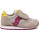 Dětské Tenisky Saucony Baby Jazz Hook & Loop Šedé Vínové | 8417-IQXRS