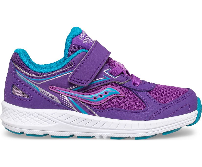 Dětské Tenisky Saucony Cohesion 14 A/C Jr. Fialové | 9410-ACDVL