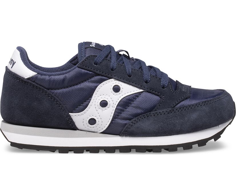 Dětské Tenisky Saucony Jazz Original Tmavě Blankyt Bílé | 0389-VJWGM