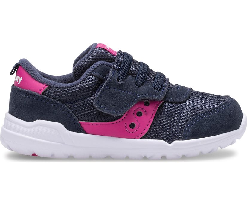 Dětské Tenisky Saucony Jazz Riff Tmavě Blankyt Růžové | 5681-GQFMW