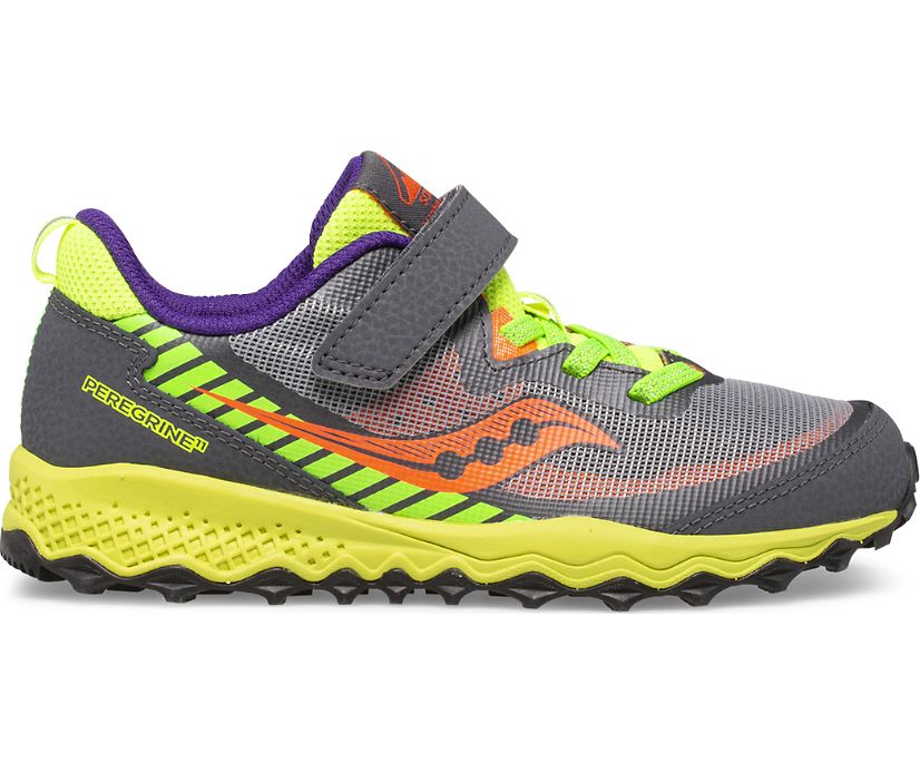 Dětské Tenisky Saucony Peregrine 11 Shield A/C Žluté Šedé Světle Zelene | 5843-LKIRU