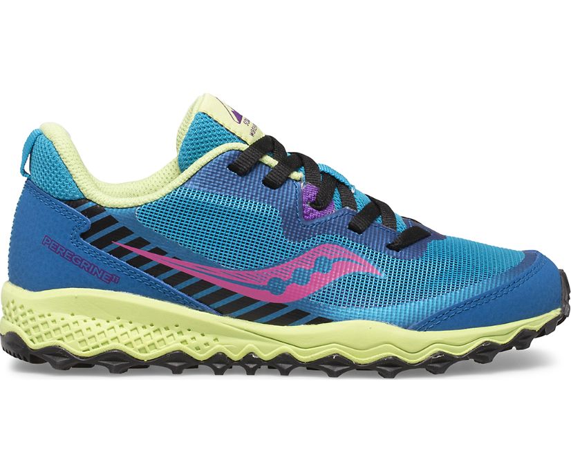 Dětské Tenisky Saucony Peregrine 11 Shield Tmavě Blankyt Růžové Světle Zelene | 7034-MIRTW