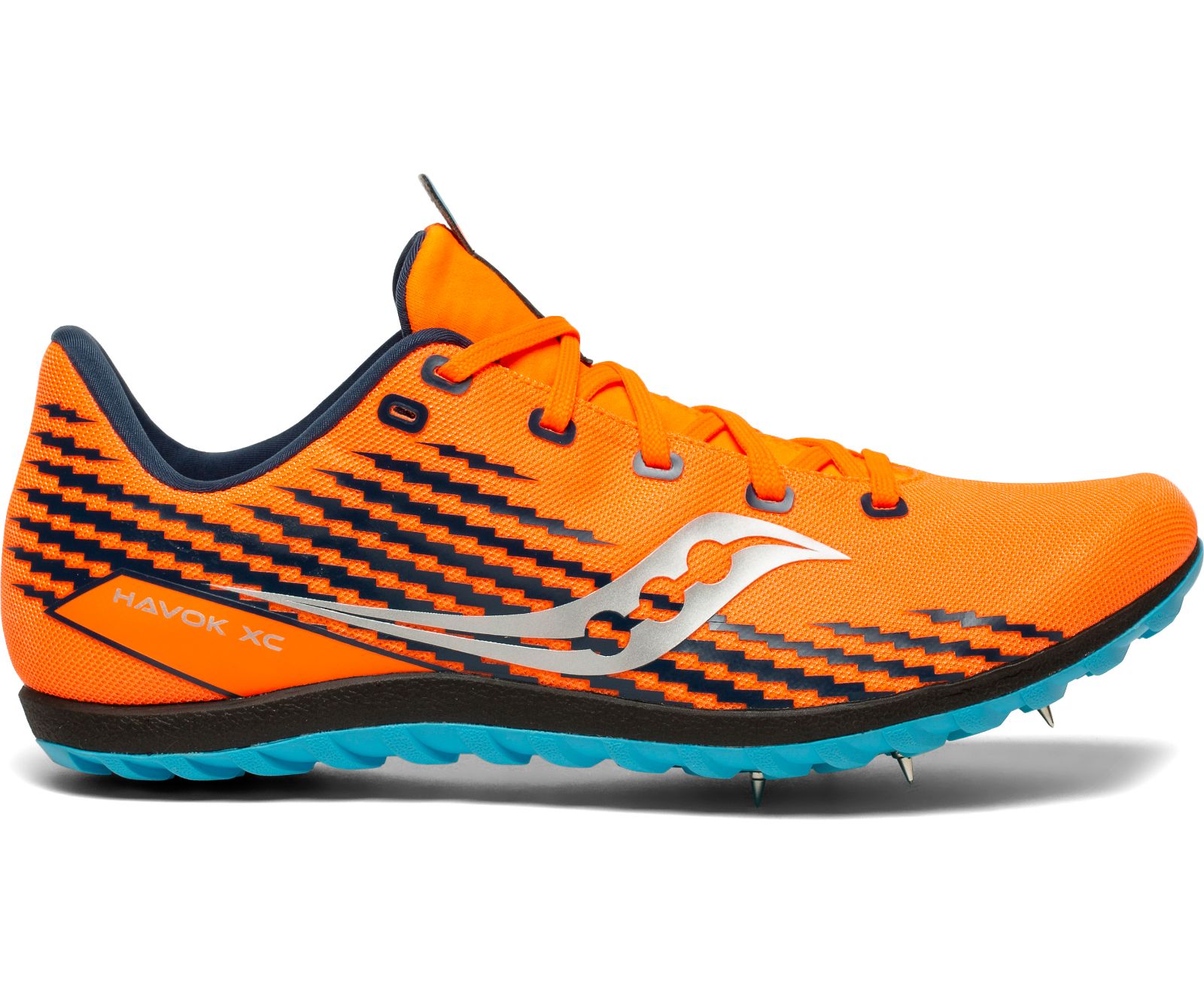 Pánské Běžecké Boty Saucony Havok Xc 3 Spike Oranžové Blankyt | 7382-PKSIW