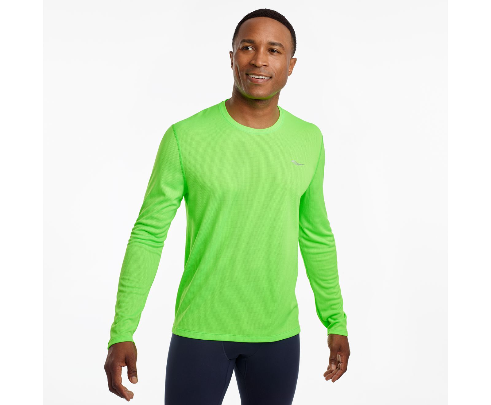 Pánské Košile Saucony Stopwatch Long Sleeve Světle Zelene | 2134-PUINR