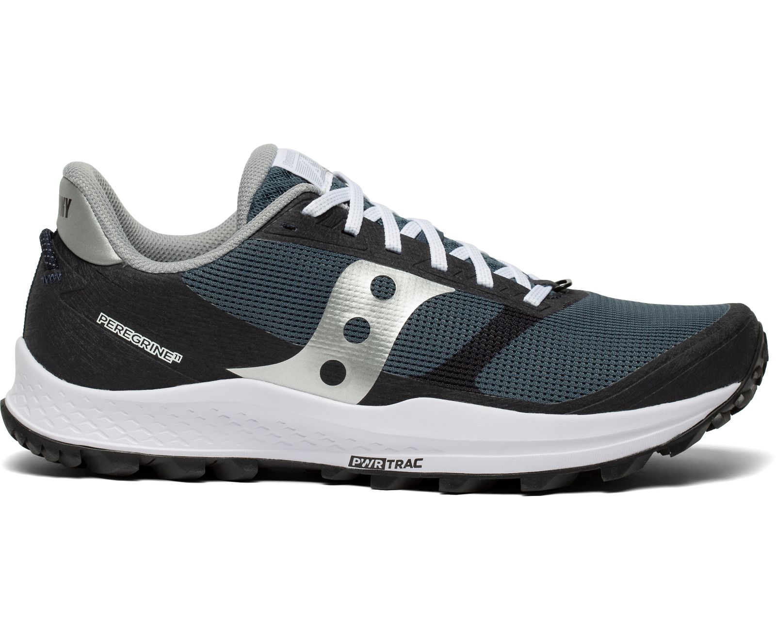 Pánské Trailové Běžecké Boty Saucony Peregrine 11 Tmavě Blankyt Černé Stříbrné | 9306-LCVJI