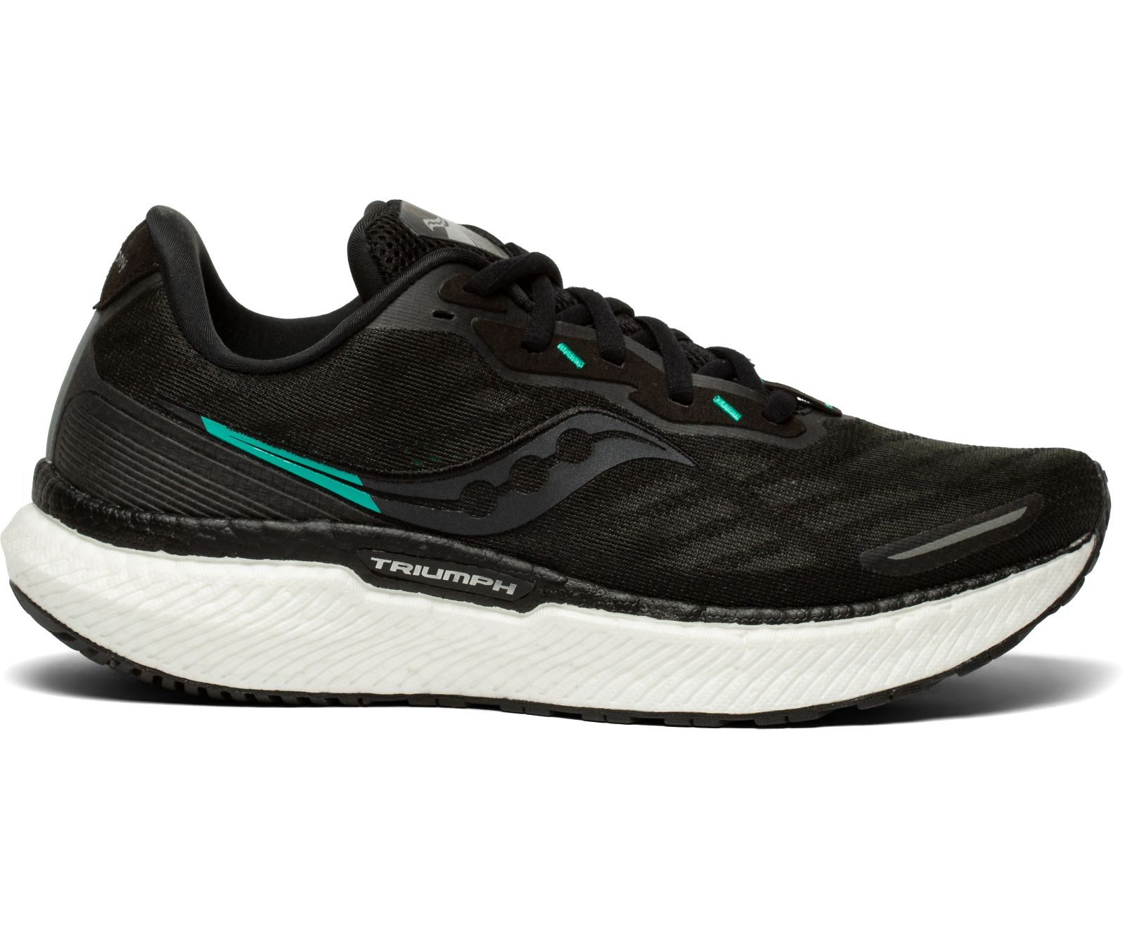 Dámské Běžecké Boty Saucony Triumph 19 Černé Bílé | 3904-RNIYB