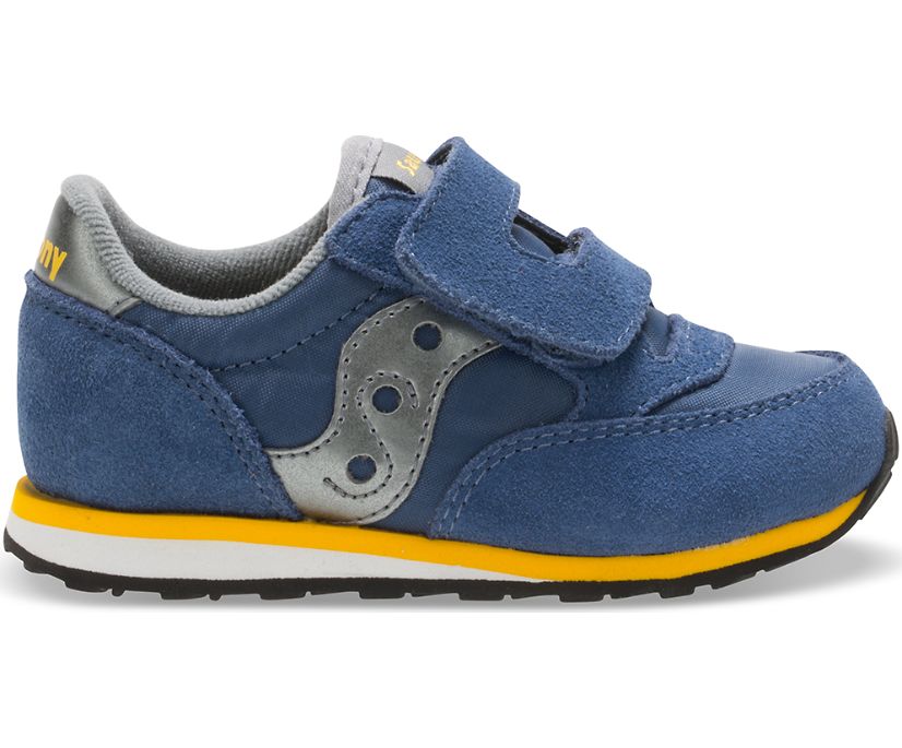 Dětské Tenisky Saucony Baby Jazz Hook & Loop Blankyt Šedé | 1597-LXUPG