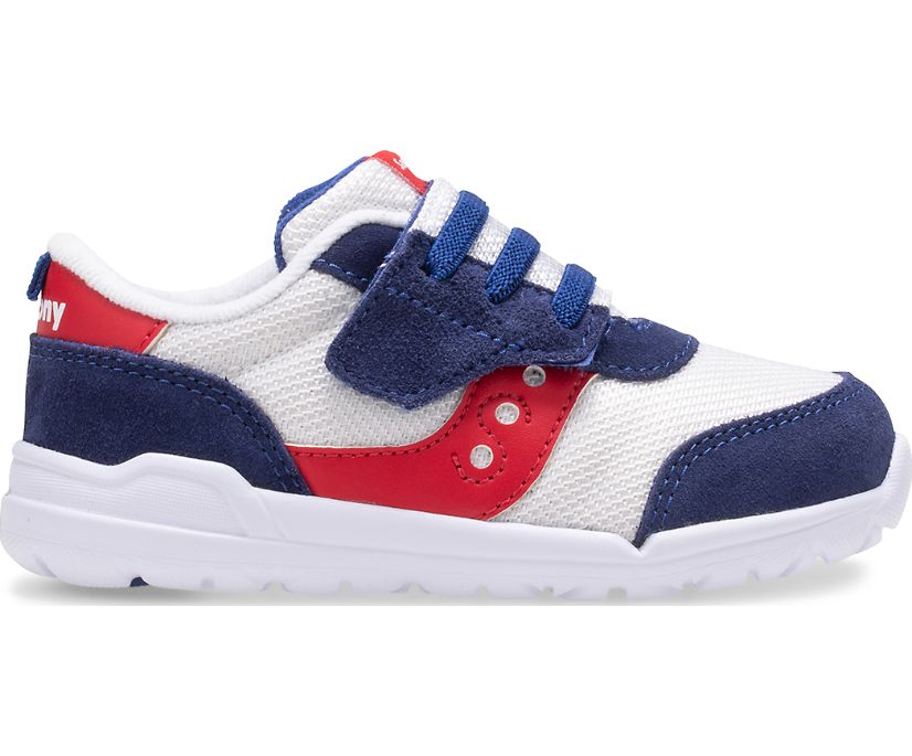 Dětské Tenisky Saucony Jazz Riff Červené Bílé Blankyt | 2840-EKPYQ