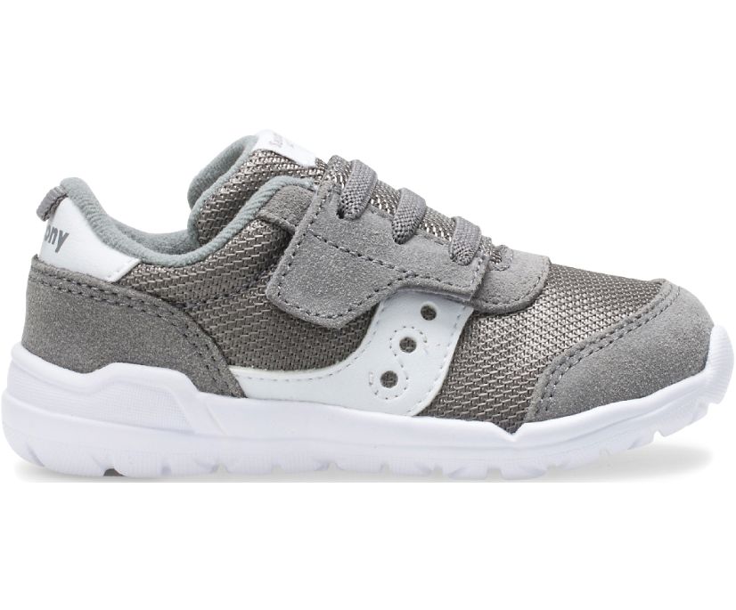 Dětské Tenisky Saucony Jazz Riff Šedé Bílé | 9857-RDQJO