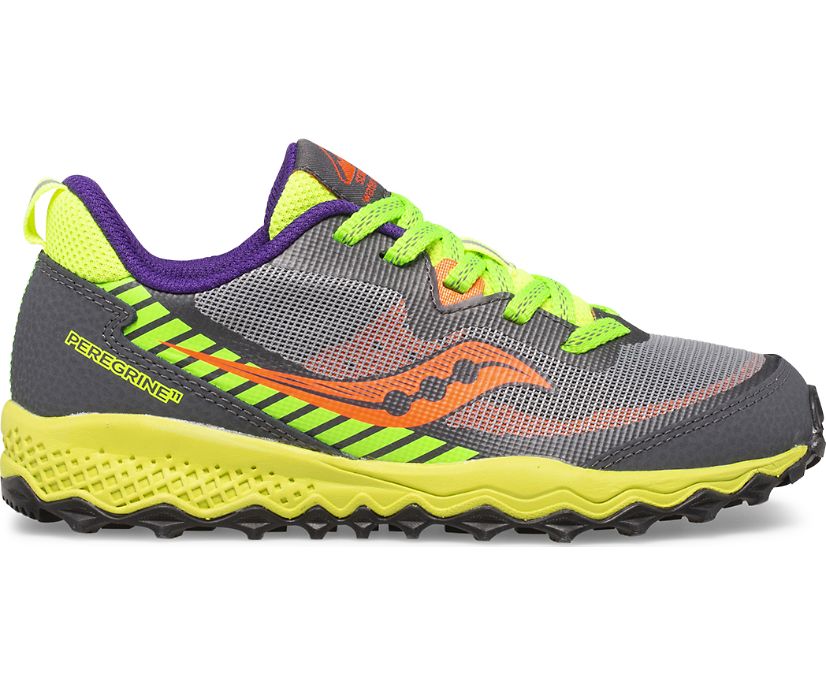 Dětské Tenisky Saucony Peregrine 11 Shield Žluté Šedé Světle Zelene | 7659-NVDLH