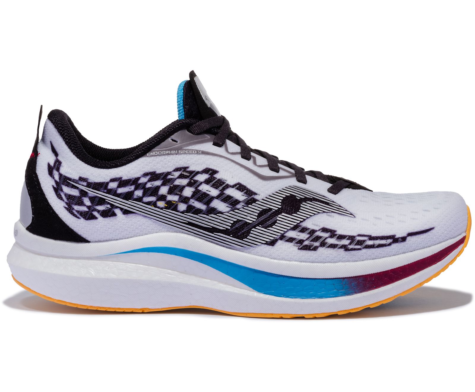 Pánské Běžecké Boty Saucony Endorphin Speed 2 Bílé Černé | 0523-WNKCZ