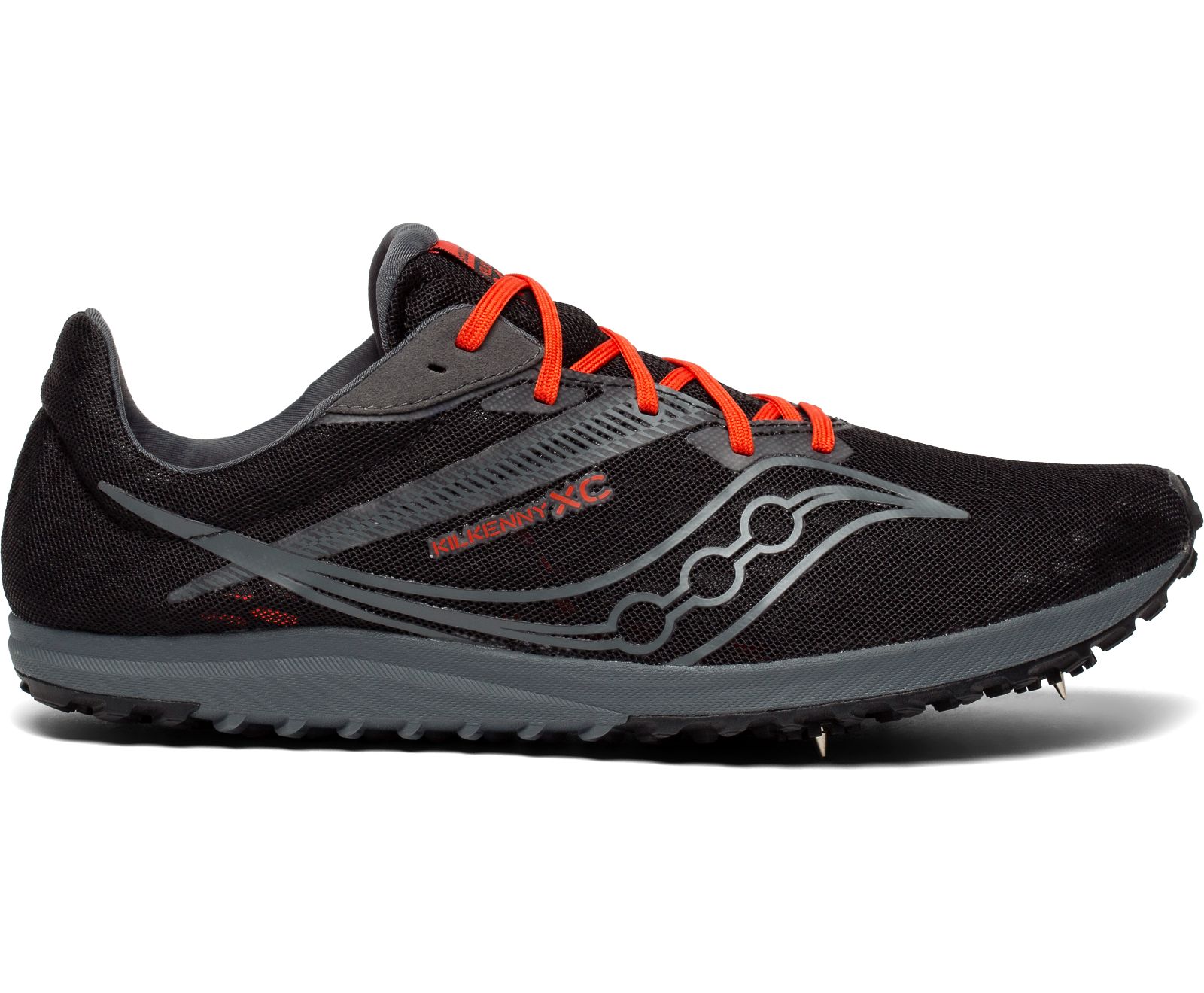 Pánské Běžecké Boty Saucony Kilkenny Xc9 Spike Černé Šedé | 7246-AWNIY